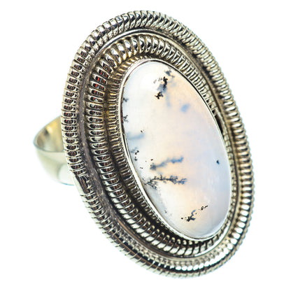 Dendritic Opal Rings handcrafted by Ana Silver Co - RING54681