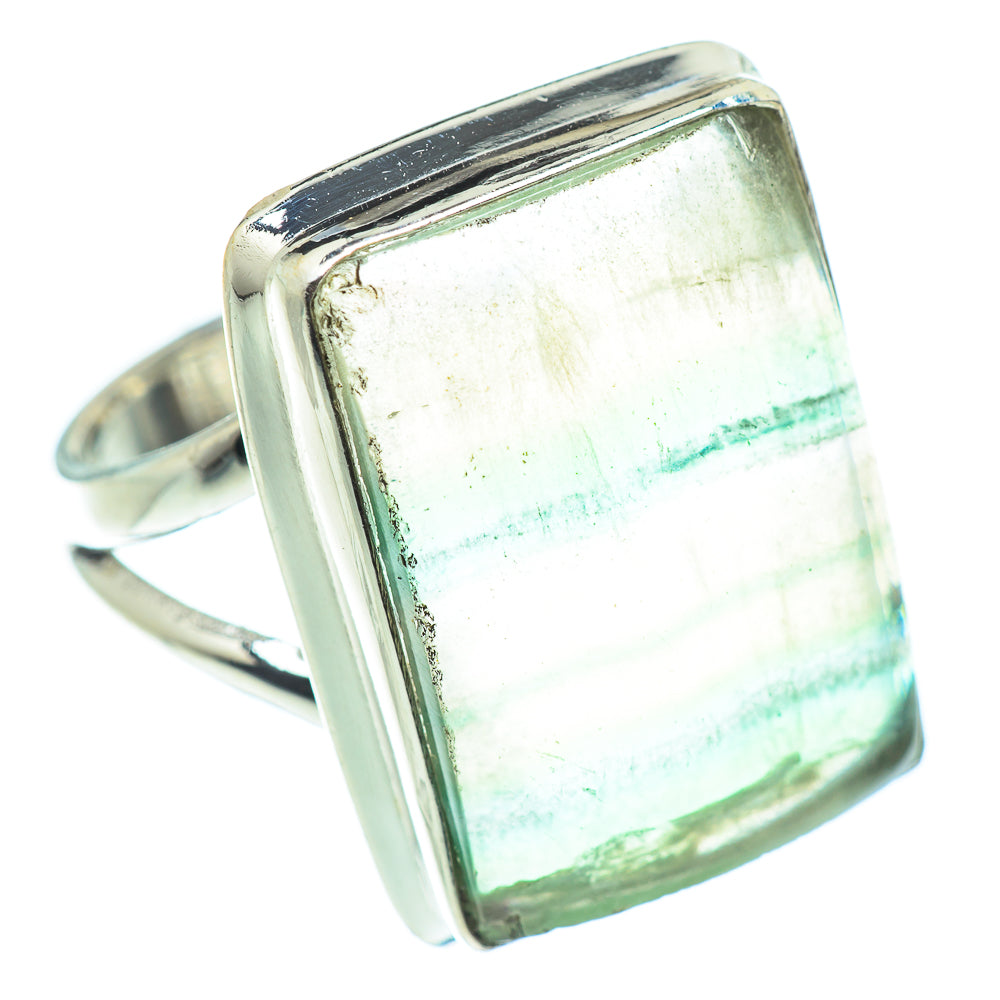 Green Fluorite Rings handcrafted by Ana Silver Co - RING54682