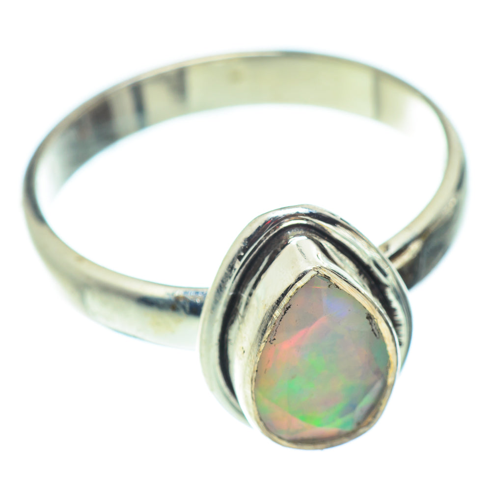 Ethiopian Opal Rings handcrafted by Ana Silver Co - RING54684