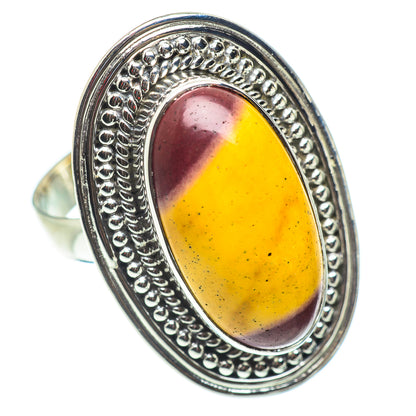 Mookaite Rings handcrafted by Ana Silver Co - RING54701