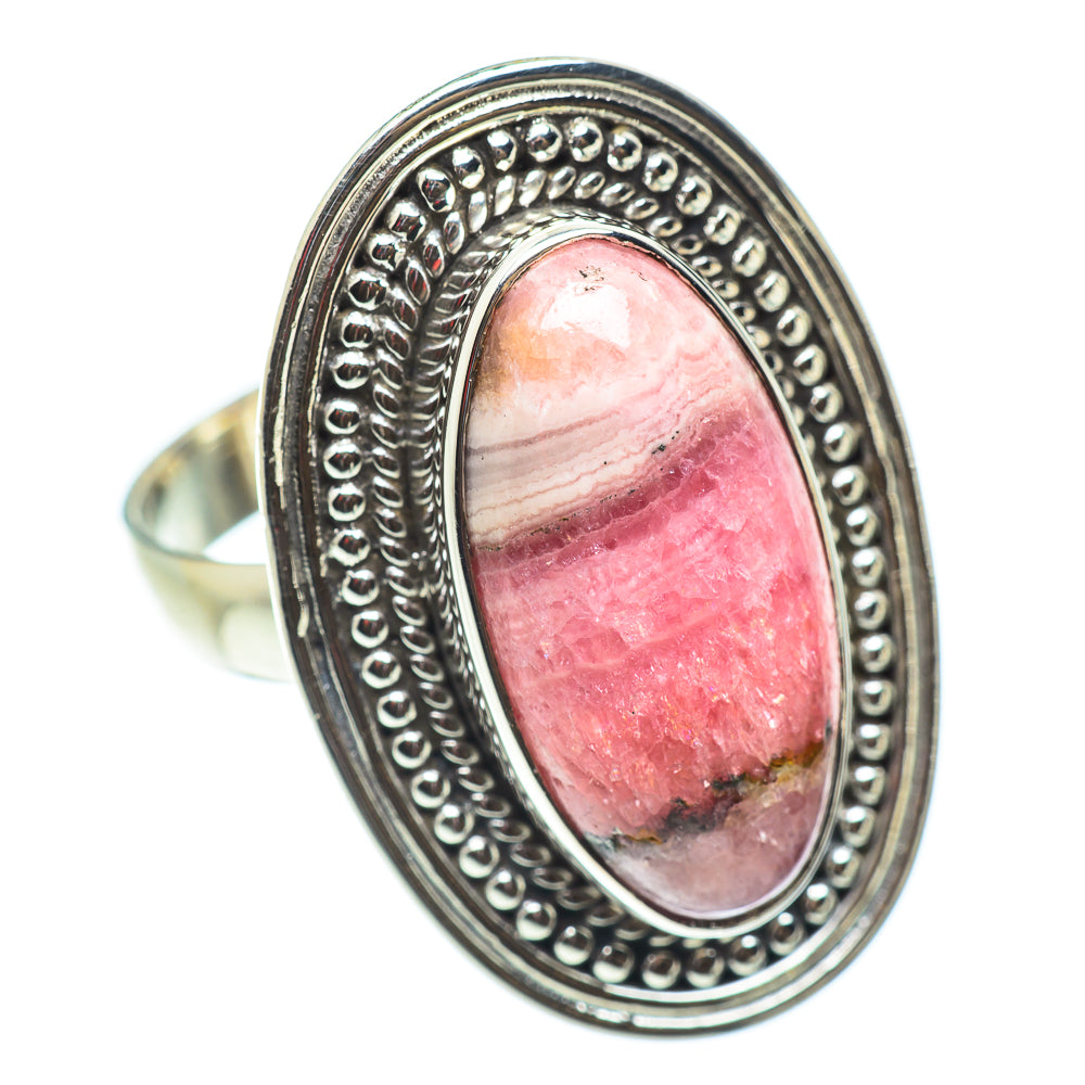 Rhodochrosite Rings handcrafted by Ana Silver Co - RING54734