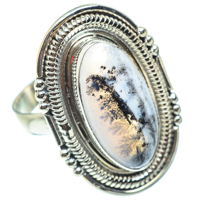 Dendritic Opal Rings handcrafted by Ana Silver Co - RING54742