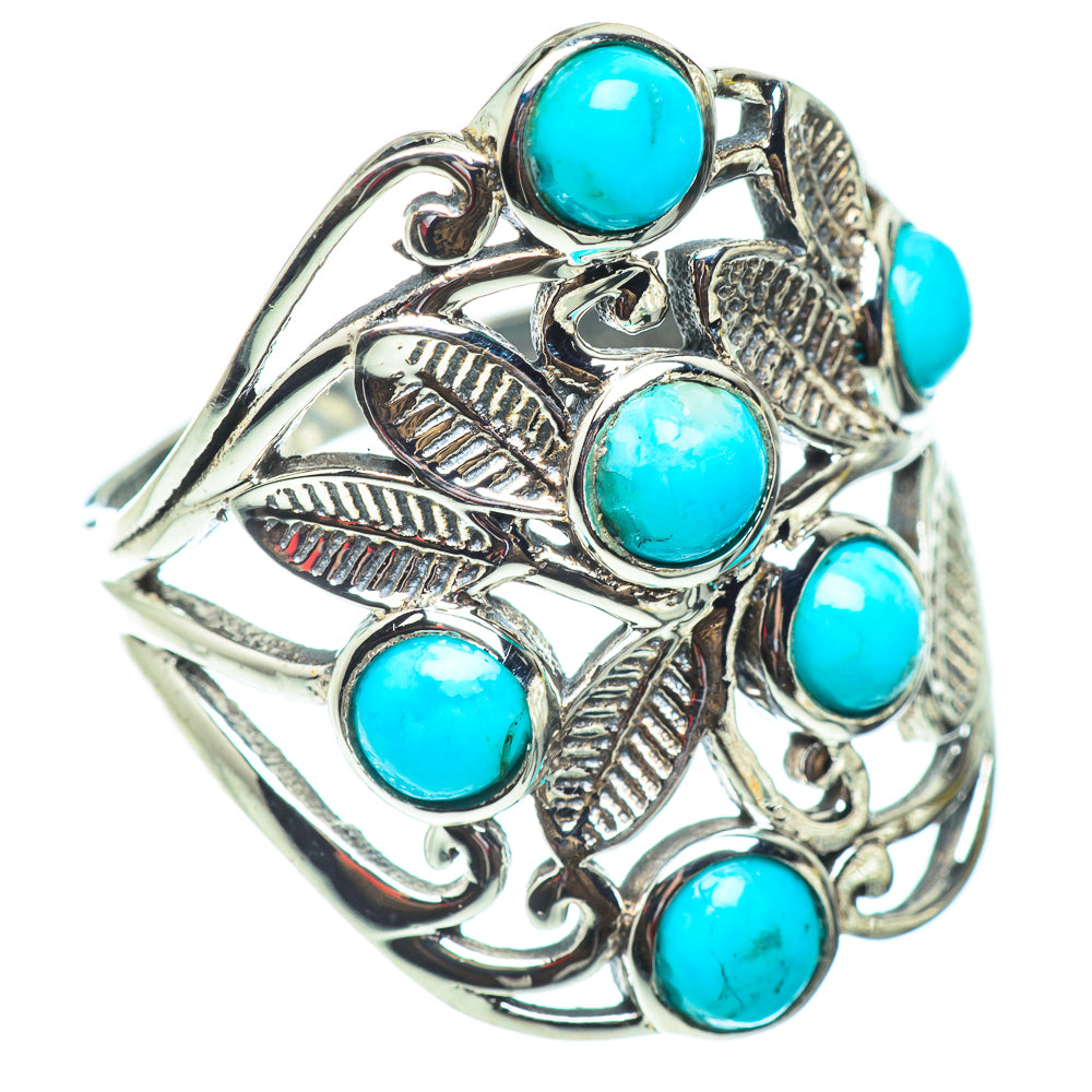 Arizona Turquoise Rings handcrafted by Ana Silver Co - RING54751