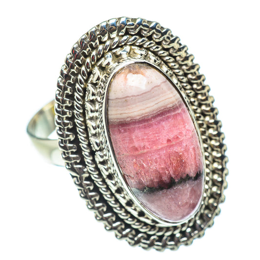 Rhodochrosite Rings handcrafted by Ana Silver Co - RING54763
