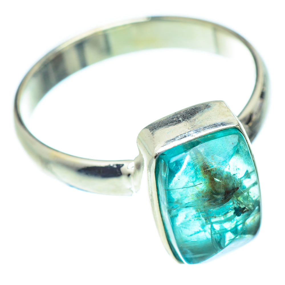 Green Fluorite Rings handcrafted by Ana Silver Co - RING54779