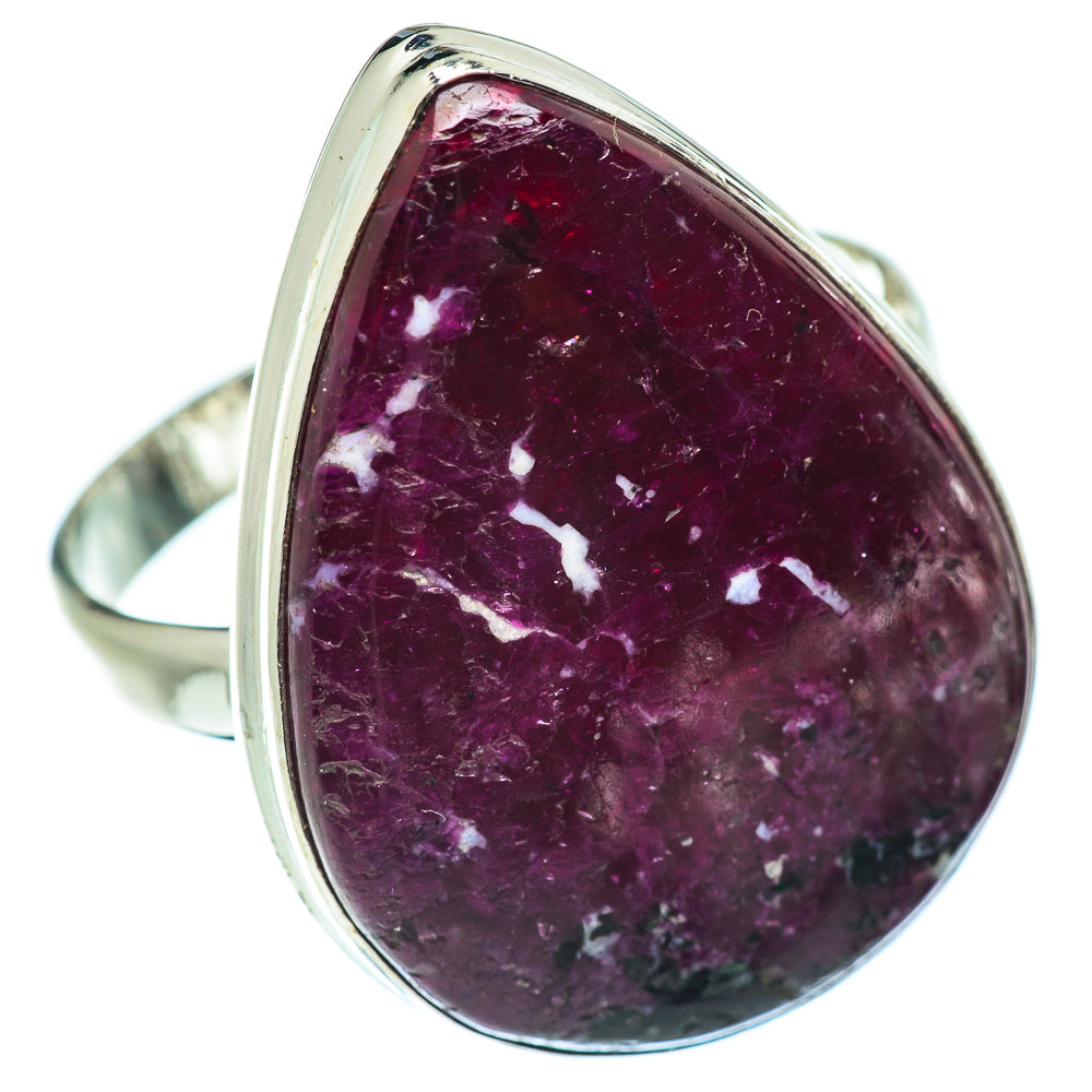 Ruby Fuchsite Rings handcrafted by Ana Silver Co - RING54860