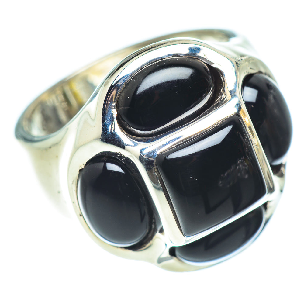 Black Onyx Rings handcrafted by Ana Silver Co - RING55010