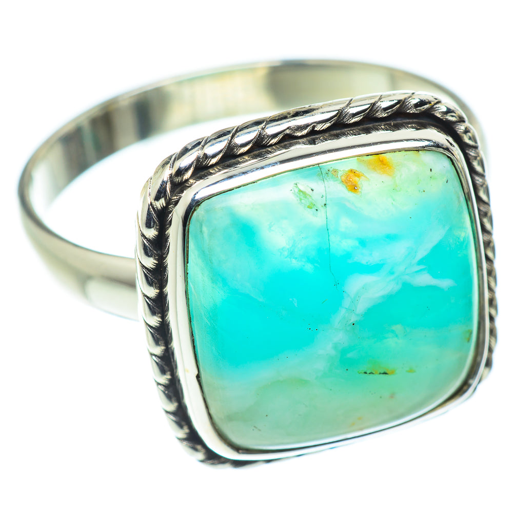 Peruvian Opal Rings handcrafted by Ana Silver Co - RING55056