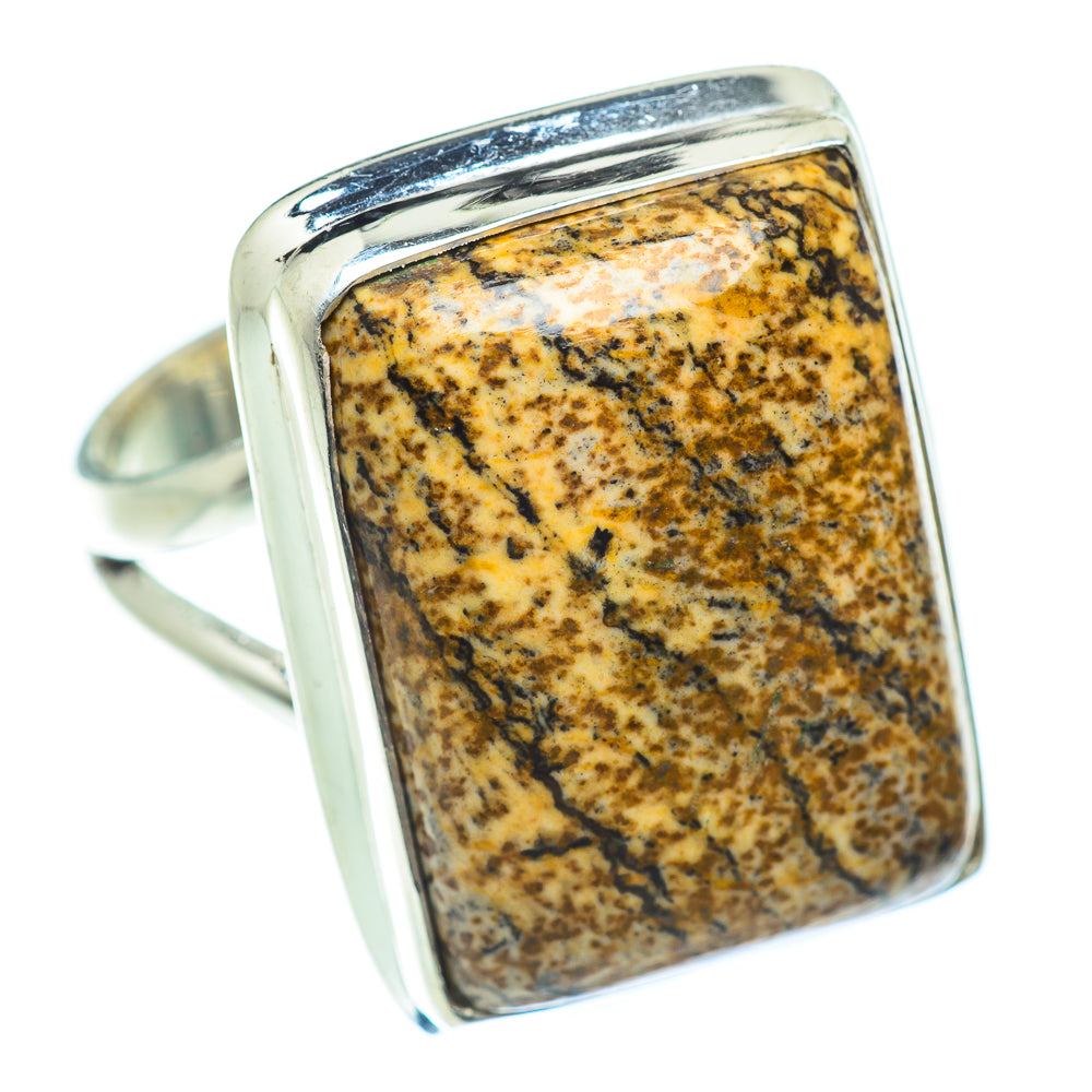 Picture Jasper Rings handcrafted by Ana Silver Co - RING55088