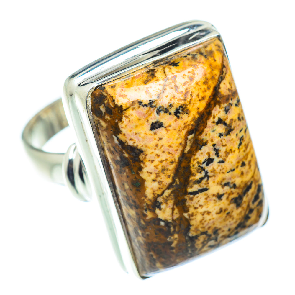 Picture Jasper Rings handcrafted by Ana Silver Co - RING55110