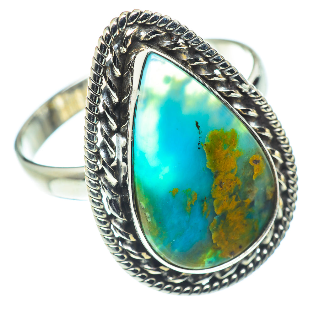 Peruvian Opal Rings handcrafted by Ana Silver Co - RING55268