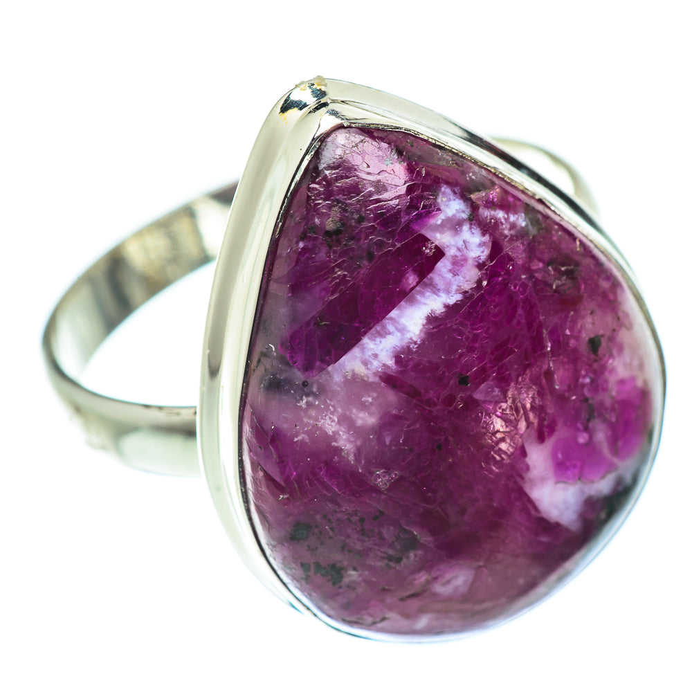 Ruby Fuchsite Rings handcrafted by Ana Silver Co - RING55293