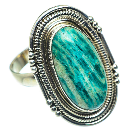 Amazonite Rings handcrafted by Ana Silver Co - RING55310