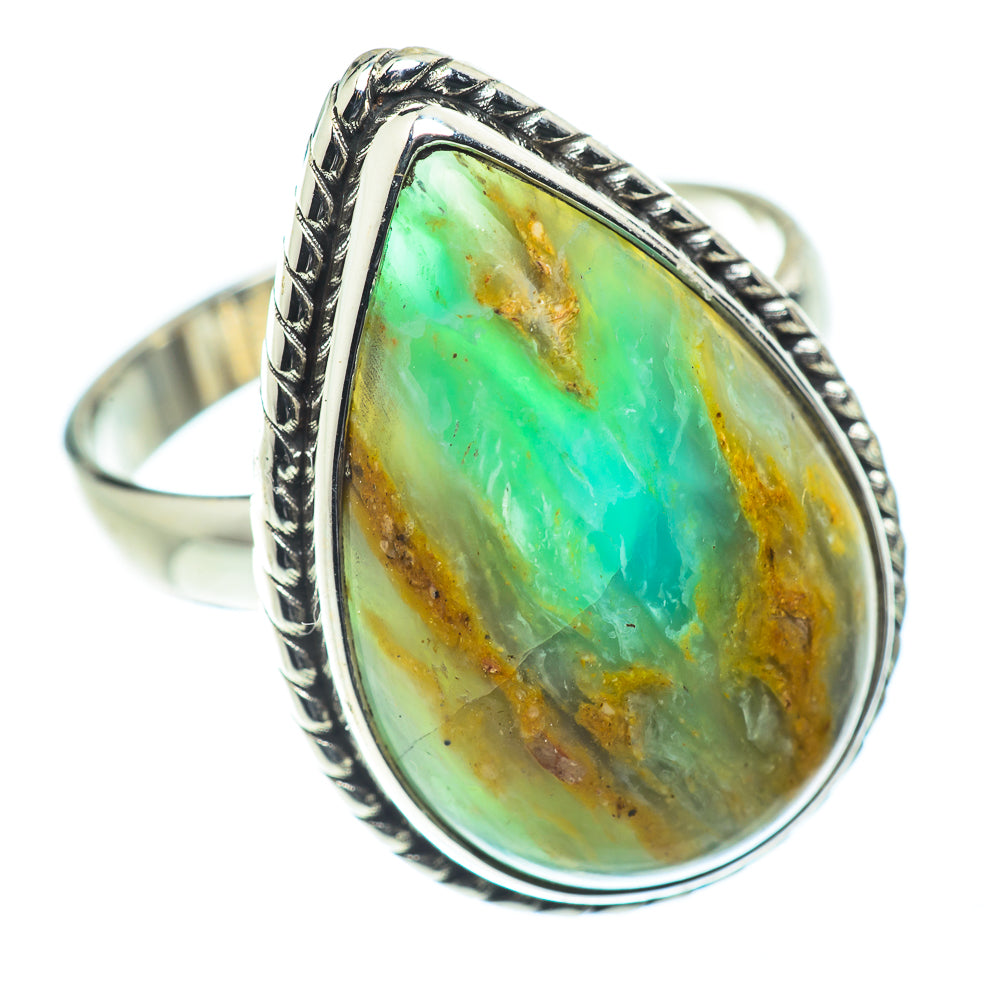 Peruvian Opal Rings handcrafted by Ana Silver Co - RING55338