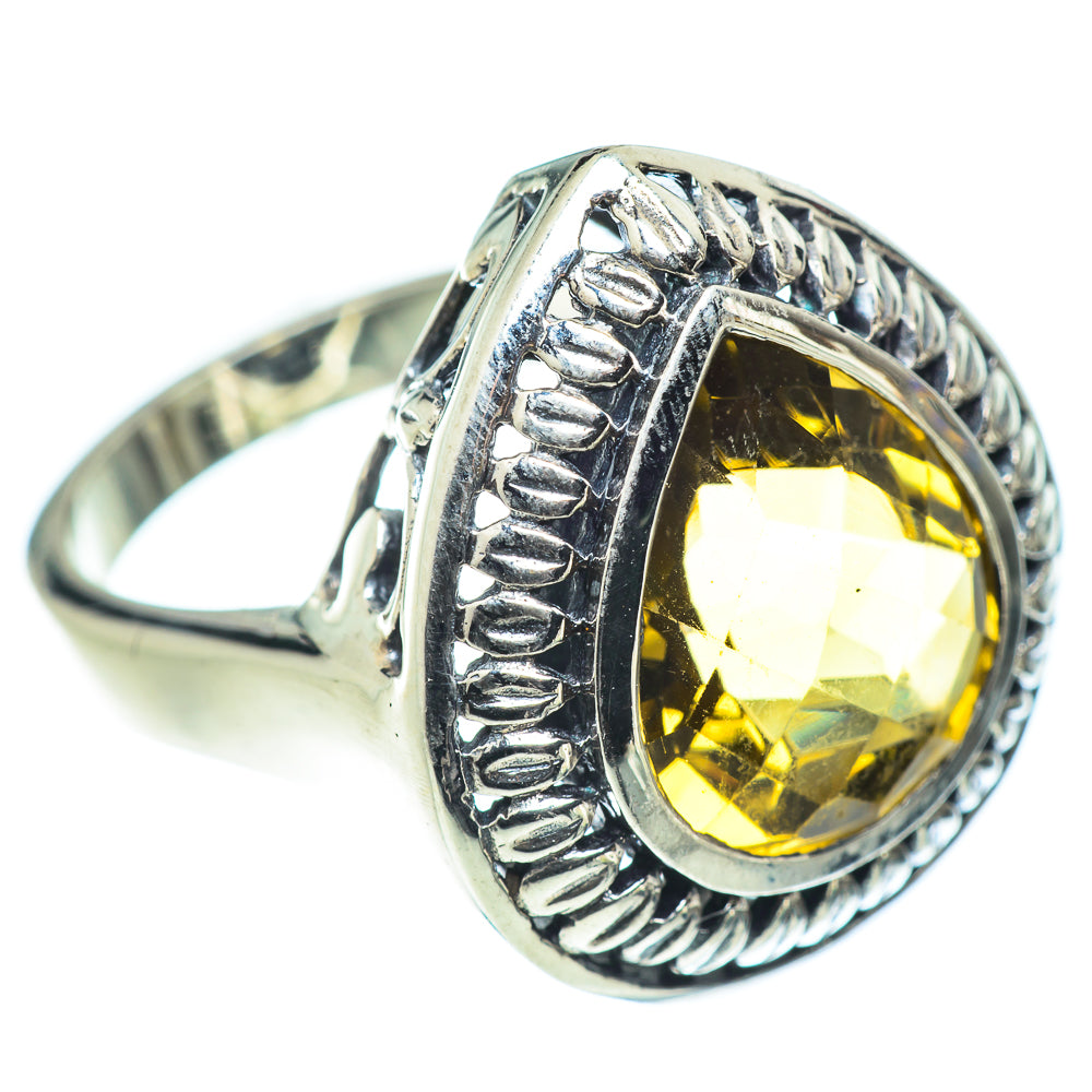Citrine Rings handcrafted by Ana Silver Co - RING55354