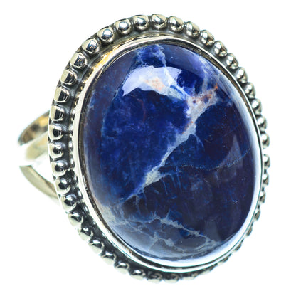 Sodalite Rings handcrafted by Ana Silver Co - RING55434