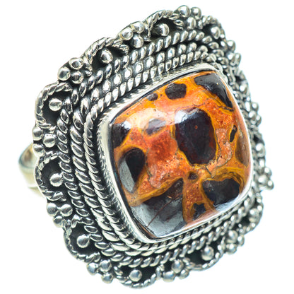 Chert Breccia Rings handcrafted by Ana Silver Co - RING55467 - Photo 2