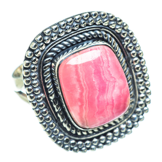 Rhodochrosite Rings handcrafted by Ana Silver Co - RING55496