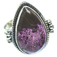 Stichtite Rings handcrafted by Ana Silver Co - RING55498