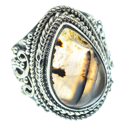 Montana Agate Rings handcrafted by Ana Silver Co - RING55516