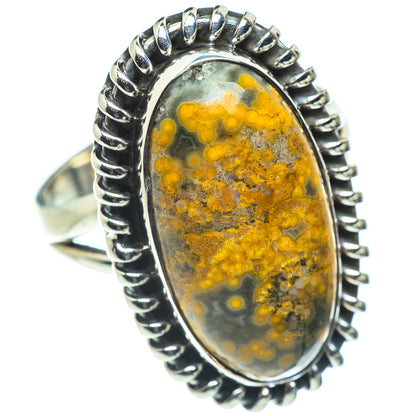Ocean Jasper Rings handcrafted by Ana Silver Co - RING55517