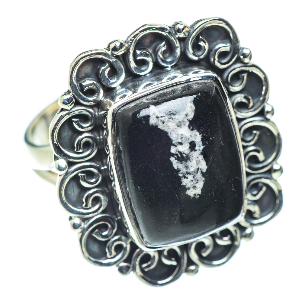 Psilomelane Rings handcrafted by Ana Silver Co - RING55525