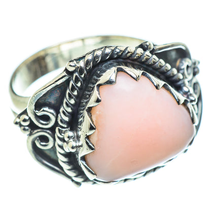 Pink Opal Rings handcrafted by Ana Silver Co - RING55540