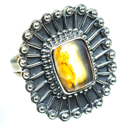 Botswana Agate Rings handcrafted by Ana Silver Co - RING55572 - Photo 2