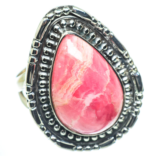 Rhodochrosite Rings handcrafted by Ana Silver Co - RING55591