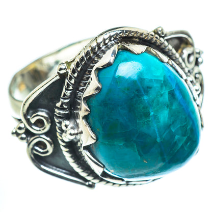 Chrysocolla Rings handcrafted by Ana Silver Co - RING55597