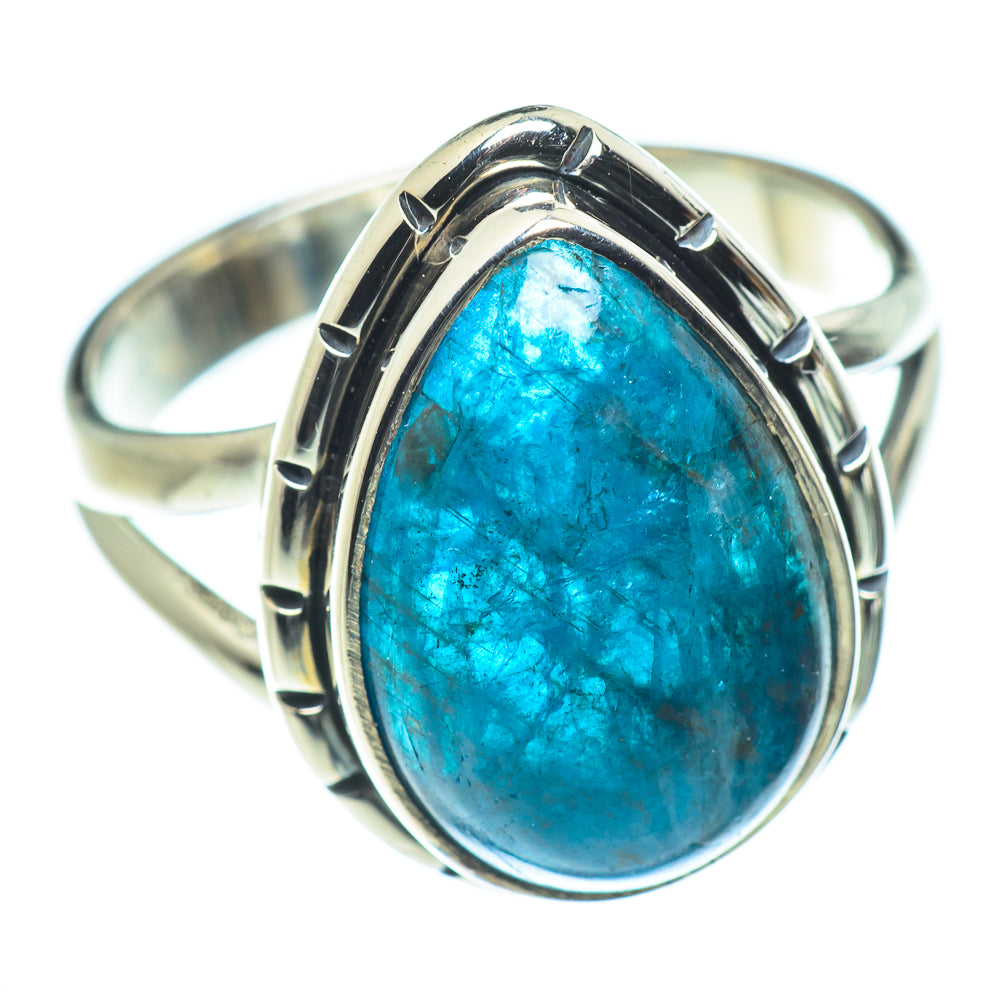 Chrysocolla In Quartz Rings handcrafted by Ana Silver Co - RING55599