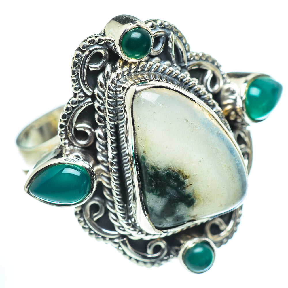 Ocean Jasper Rings handcrafted by Ana Silver Co - RING55601