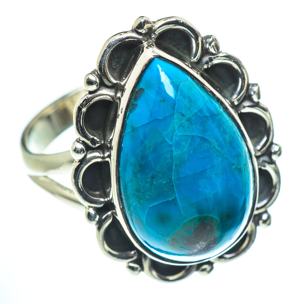 Chrysocolla Rings handcrafted by Ana Silver Co - RING55610
