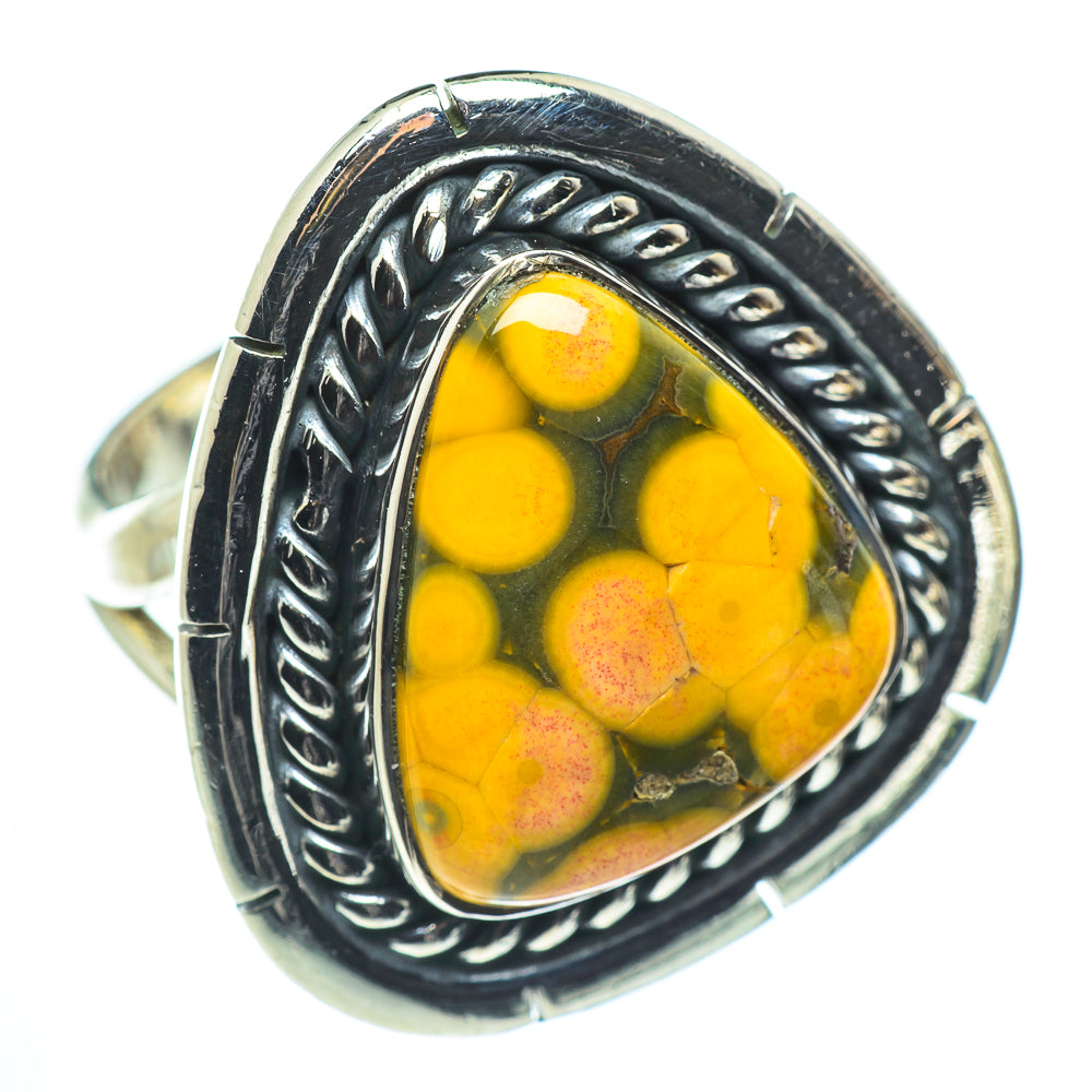 Ocean Jasper Rings handcrafted by Ana Silver Co - RING55620