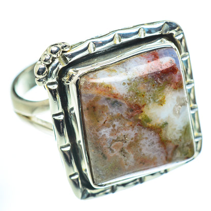 Ocean Jasper Rings handcrafted by Ana Silver Co - RING55621
