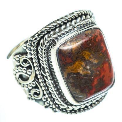 Red Jasper Rings handcrafted by Ana Silver Co - RING55622