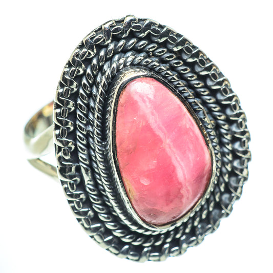 Rhodochrosite Rings handcrafted by Ana Silver Co - RING55624