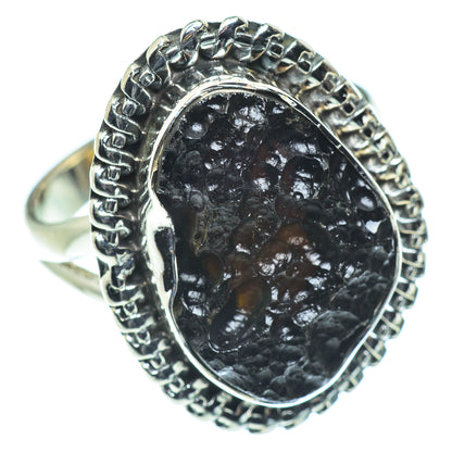 Tektite Rings handcrafted by Ana Silver Co - RING55627