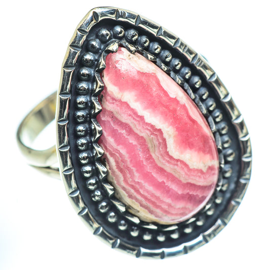 Rhodochrosite Rings handcrafted by Ana Silver Co - RING55648
