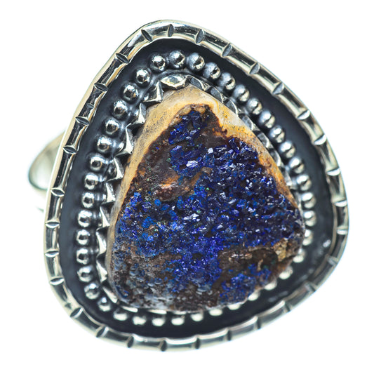 Azurite Rings handcrafted by Ana Silver Co - RING55658