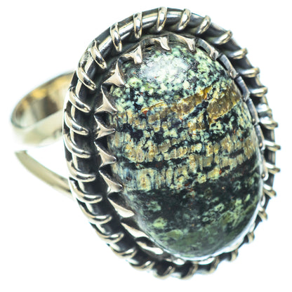 Lizard Jasper Rings handcrafted by Ana Silver Co - RING55660