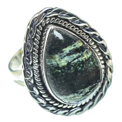 Lizard Jasper Rings handcrafted by Ana Silver Co - RING55664