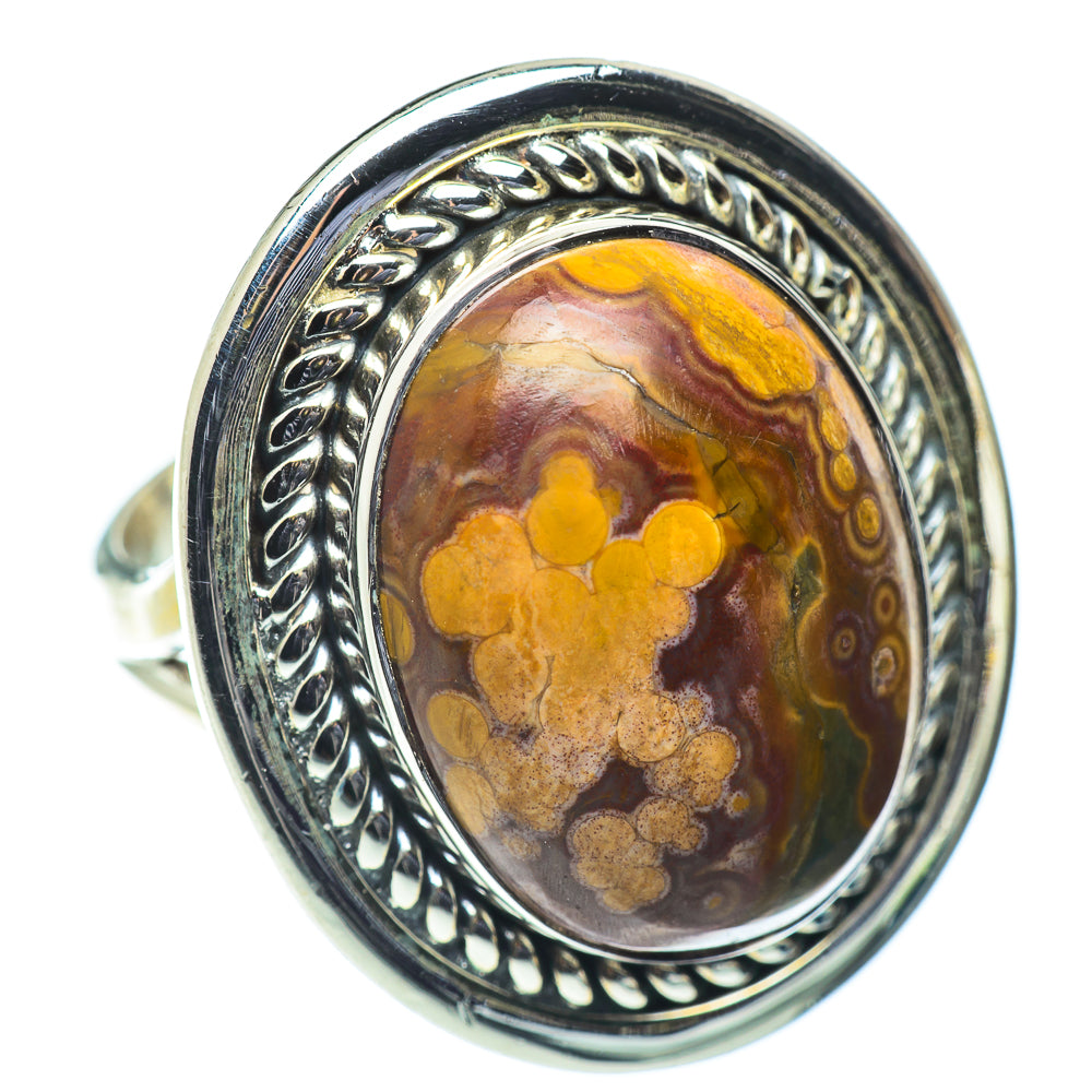 Ocean Jasper Rings handcrafted by Ana Silver Co - RING55669
