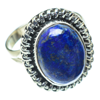 Lapis Lazuli Rings handcrafted by Ana Silver Co - RING55693