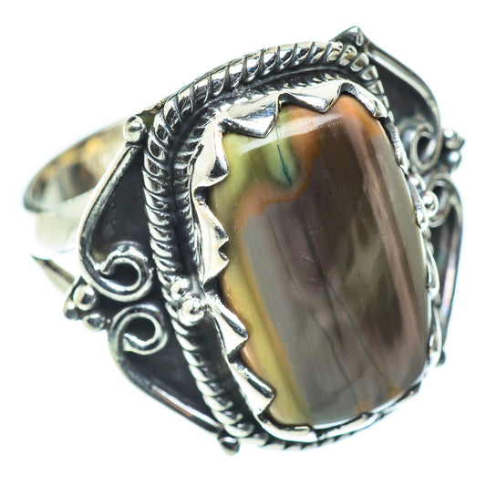 Willow Creek Jasper Rings handcrafted by Ana Silver Co - RING55707