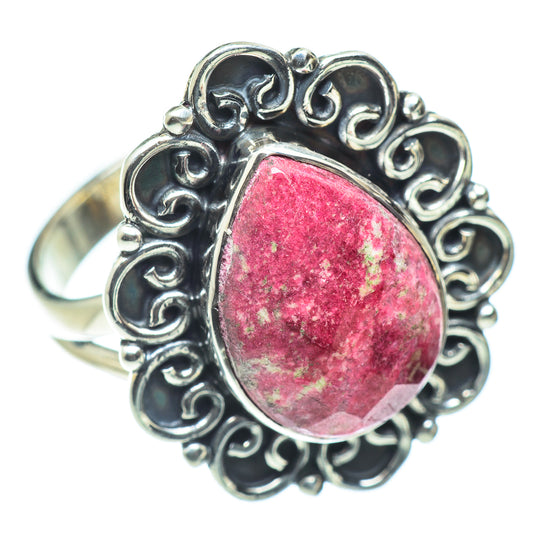 Thulite Rings handcrafted by Ana Silver Co - RING55711