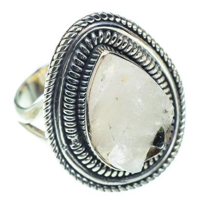 Rainbow Moonstone Rings handcrafted by Ana Silver Co - RING55718
