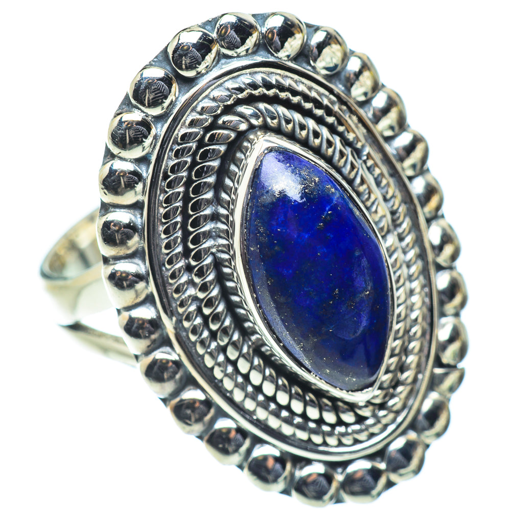 Lapis Lazuli Rings handcrafted by Ana Silver Co - RING55724