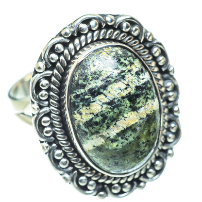 Lizard Jasper Rings handcrafted by Ana Silver Co - RING55728