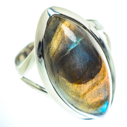 Labradorite Rings handcrafted by Ana Silver Co - RING55747